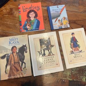 Five American Girl Books